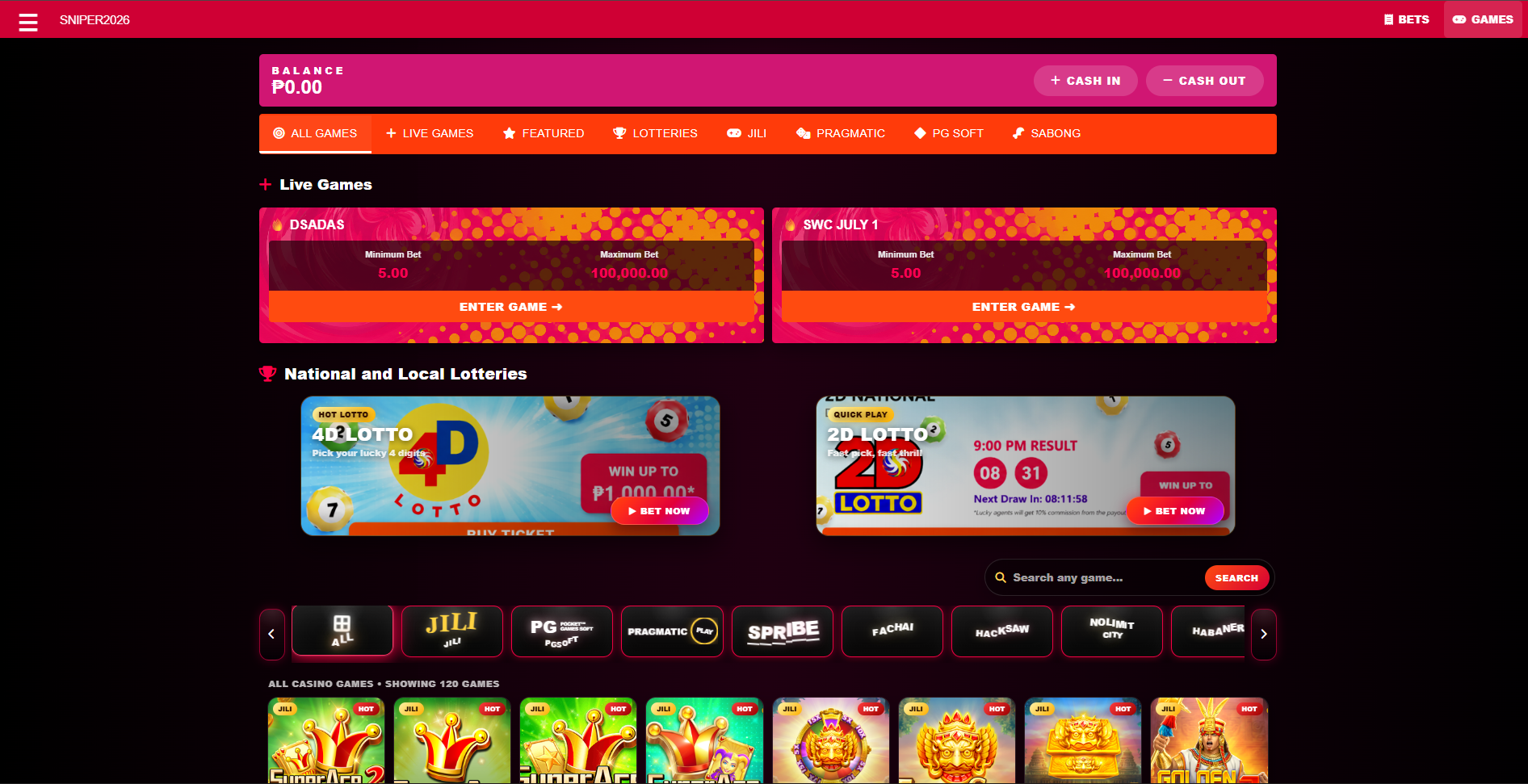 Website for rent sample
